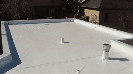 PVC flat roof membrane