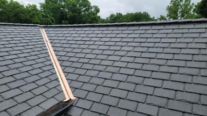 synthetic slate roof