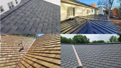 different types of roofing materials