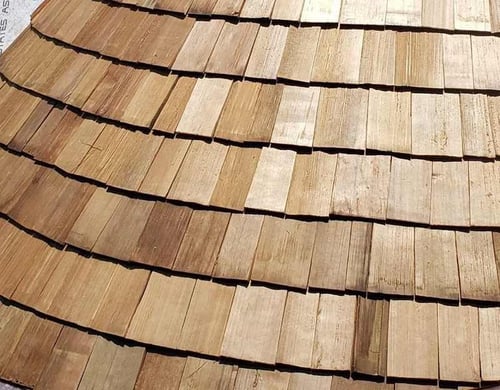 cedar shake shingles for a mansard roof