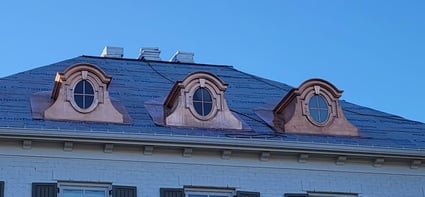 copper dormers