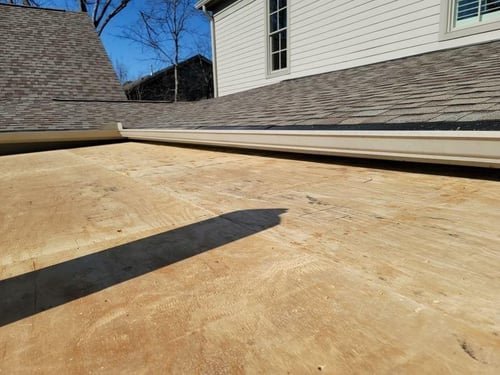 plywood roof decking