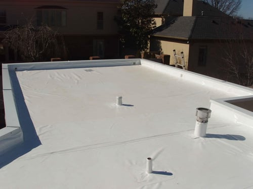 low slope roof membrane