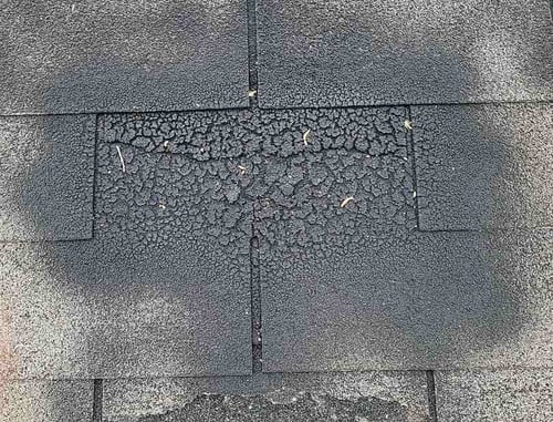 flex seal damaging 3tab asphalt shingles
