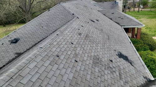 flex seal on a 3tab asphalt shingle roof