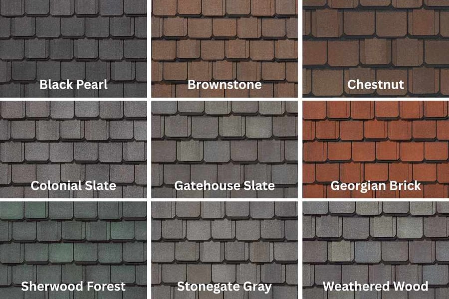grand manor luxury shingle colors