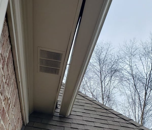 gutter pulling away from home