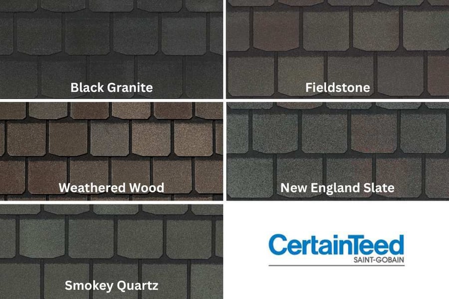 certainteed highland slate luxury shingle colors