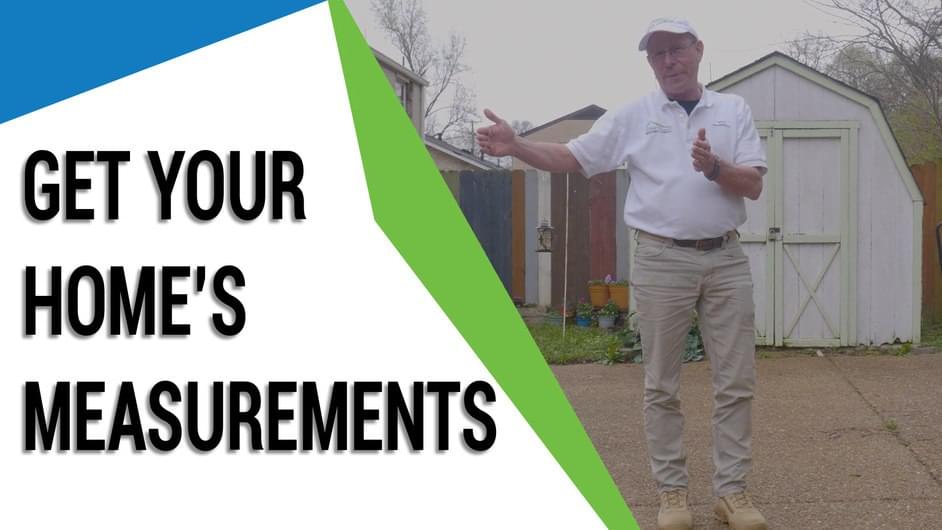 Bill Ragan Roofing Video Thumbnail: how to get your homes roof measurement