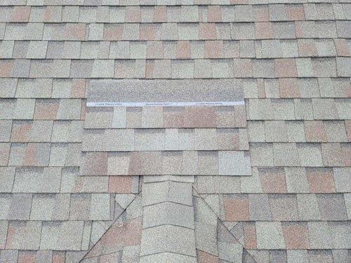 asphalt shingles that match up almost perfectly