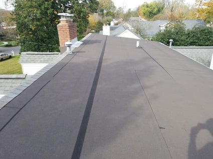 ice and water shield on a low slope roof