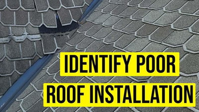 5 Ways to Identify If Your Roof Was Improperly Installed