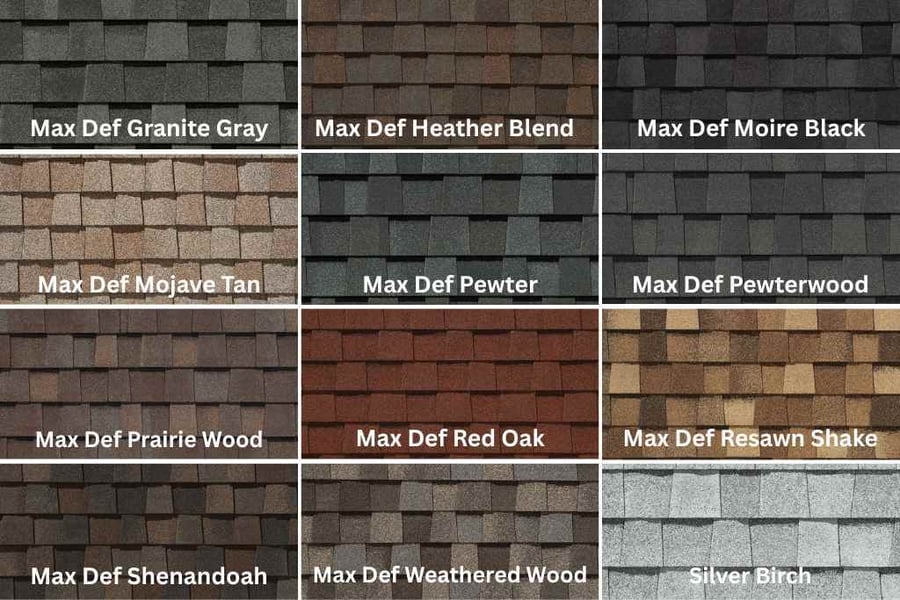certainteed landmark pro architectural shingle colors