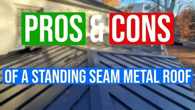 The Pros and Cons of a Standing Seam Metal Roof