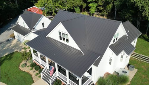 steel standing seam metal roof