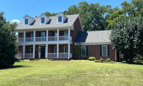 new roof after roof replacement