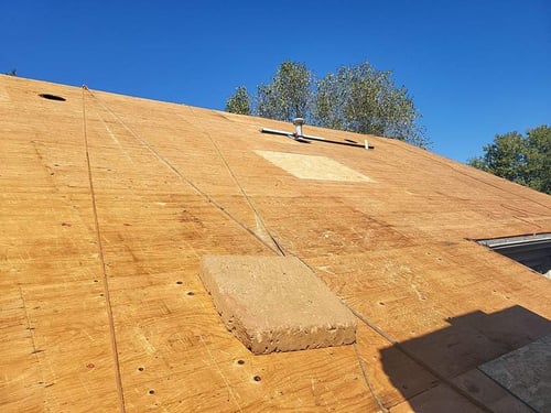 plywood roof decking