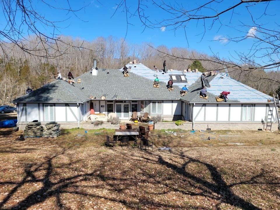 residential roof replacement