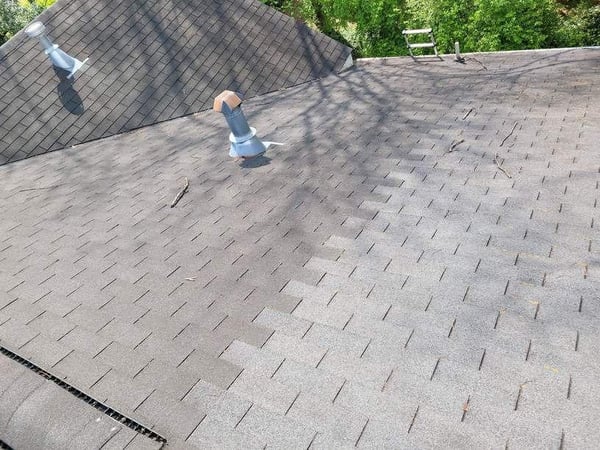 roof patch on a 3 tab asphalt shingle roof
