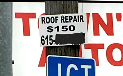 roof repairs Nashville
