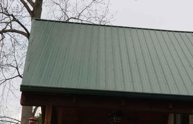 screw down panel metal roof