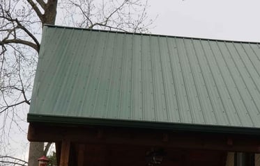 screw down metal panel roof