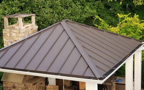 standing seam metal roof