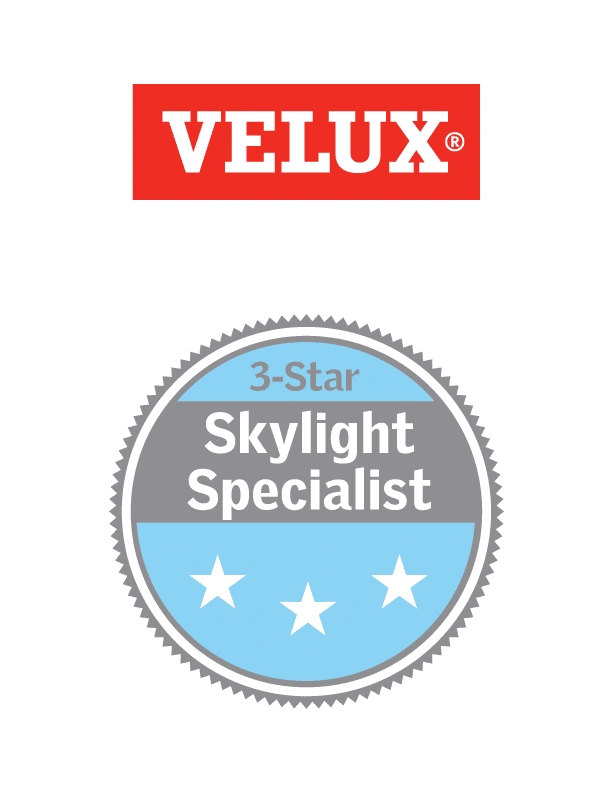 velux 3 star certified skylight specialist