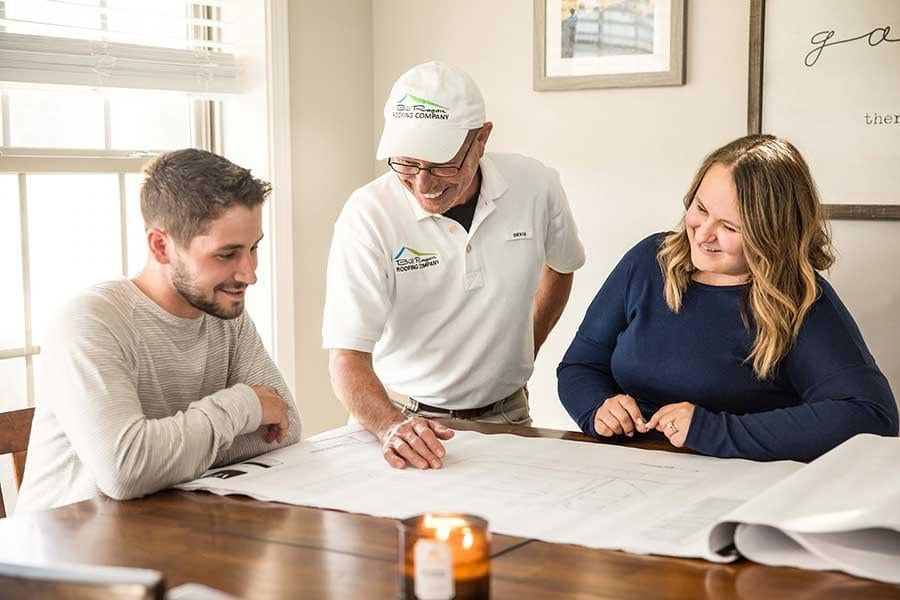 Bill-Ragan-Roofing-Client-Meeting-table