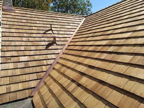 what is a cedar shake roof