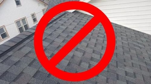 don't use asphalt shingles on a mansard roof