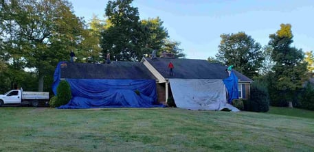 protecting your property during roof replacement