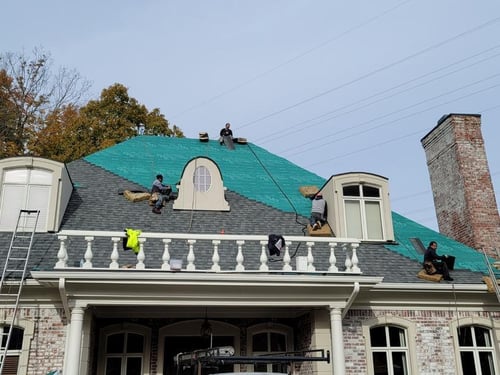 how loud is getting a new roof