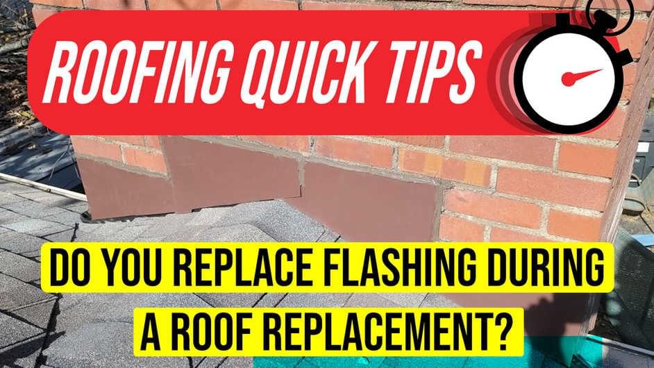 Do You Replace Roof Flashing During a Roof Replacement?