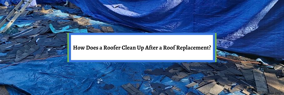 How Does a Roofer Clean Up After a Roof Replacement?