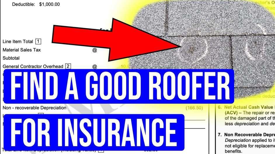 How to Find a Good Roofing Contractor for Roof Damage Insurance Claims