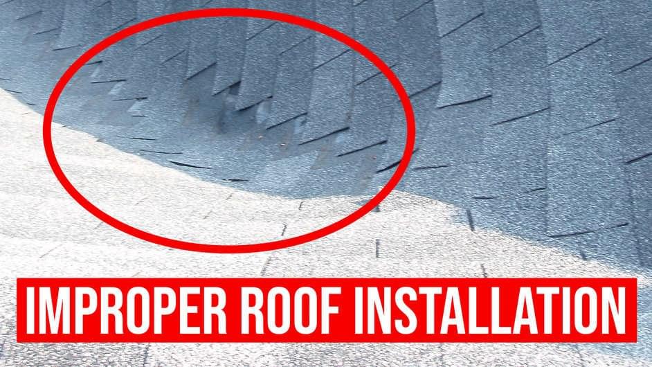What Are Your Options If Your Roof Was Improperly Installed?